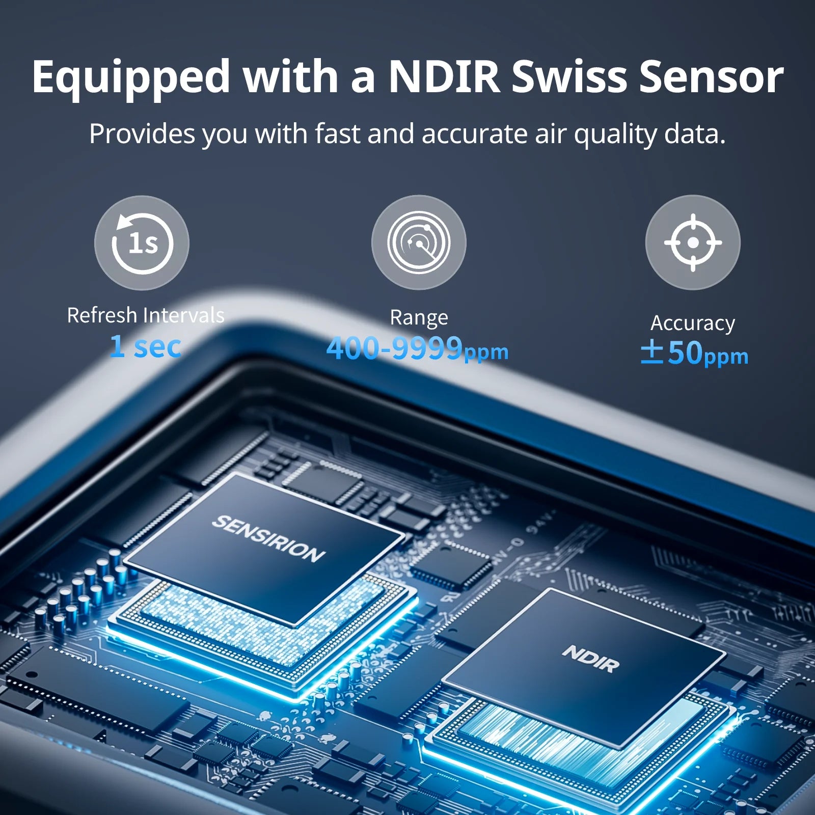 SwitchBot Meter Pro with CO2 Monitor – Smart Indoor Air Quality & Climate Monitor