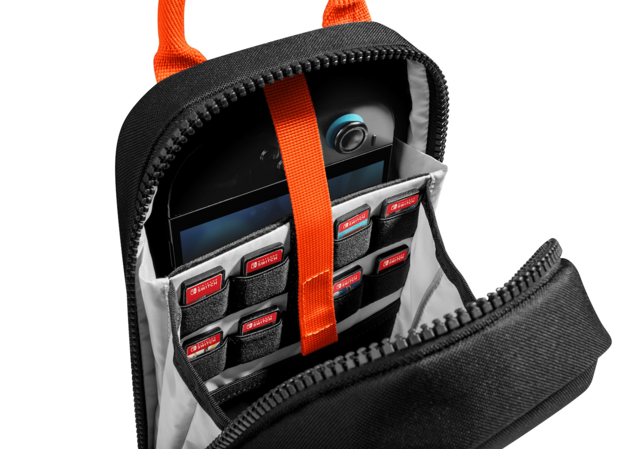 tomtoc GameOn-G49 Travel Bag for Nintendo Switch 2 - Black - G49S1D1 Portable Game Console Accessories