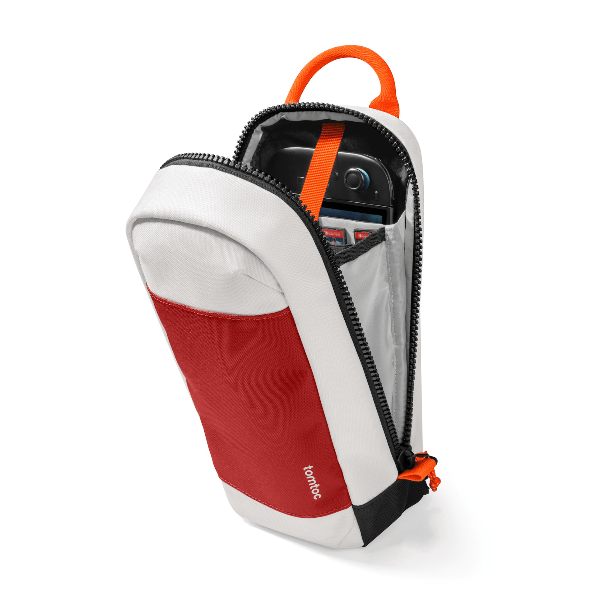 tomtoc GameOn-G49 Travel Bag for Nintendo Switch 2 - Red - G49S1R1 Portable Game Console Accessories