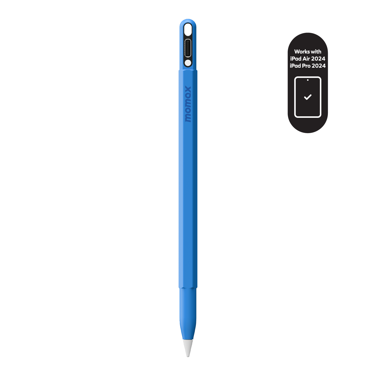 Momax Mag.Link Pop Magnetic Active Stylus Pen (Blue)