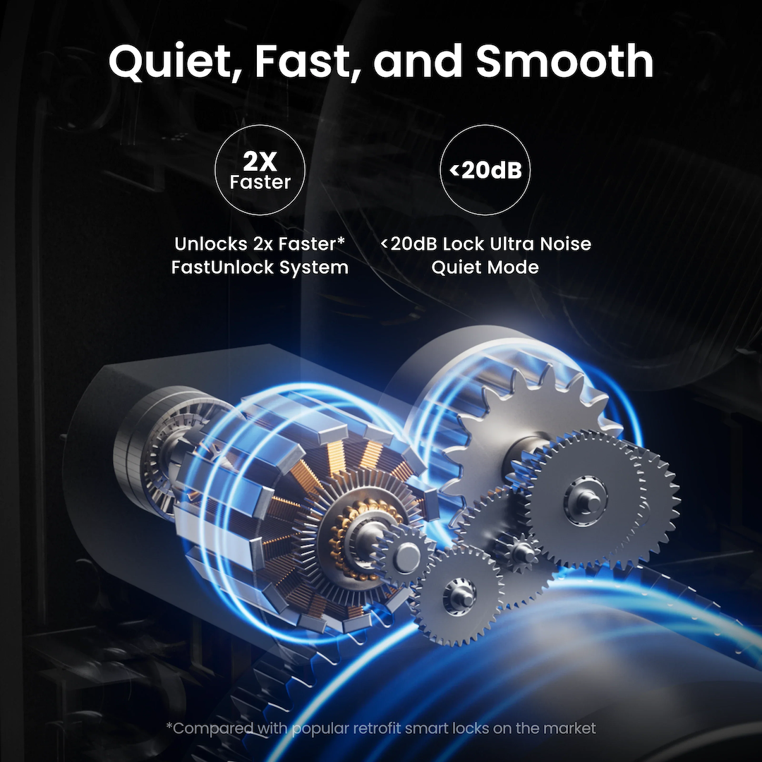 SwitchBot Lock Ultra – Smart Retrofit Door Lock EU Version
