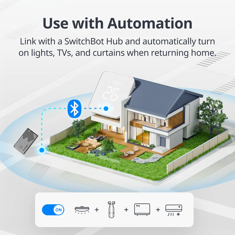 SwitchBot Wallet Finder Card - W2500032 GPS Tracking Devices