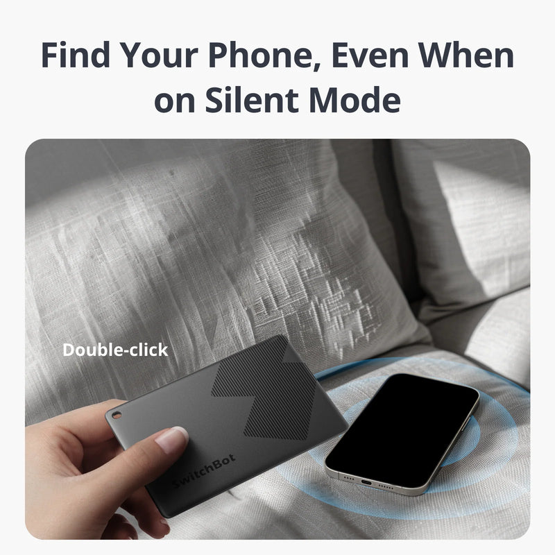 SwitchBot Wallet Finder Card - W2500032 GPS Tracking Devices