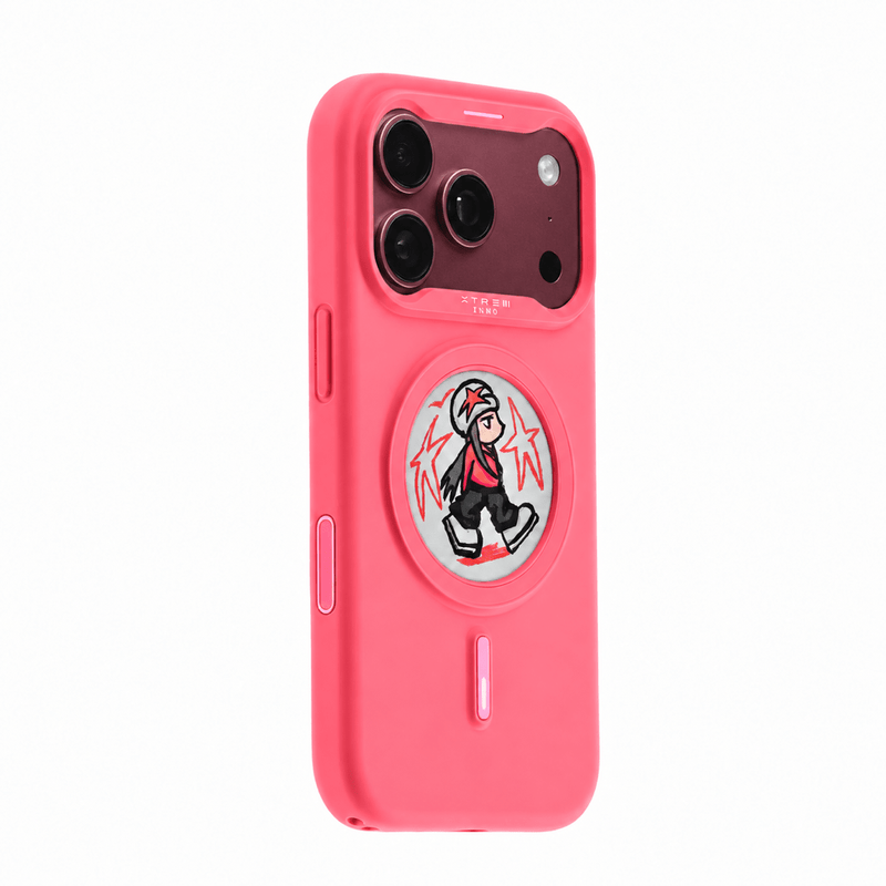 XTREM iPhone 18 Pro MagSafe Customisable Case (Berry Pink) - XTM-IP18P-BP Mobile Phone Cases