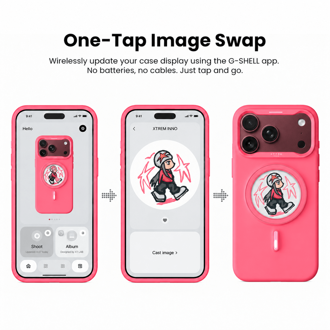 XTREM iPhone 18 Pro MagSafe Customisable Case (Berry Pink) - XTM-IP18P-BP Mobile Phone Cases