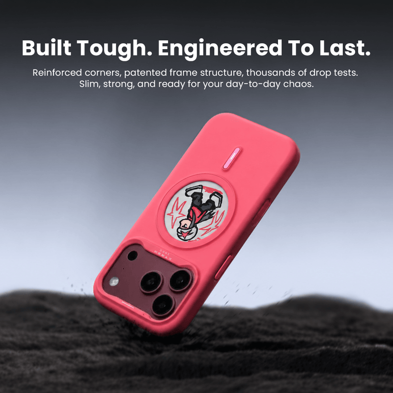 XTREM iPhone 18 Pro MagSafe Customisable Case (Berry Pink) - XTM-IP18P-BP Mobile Phone Cases