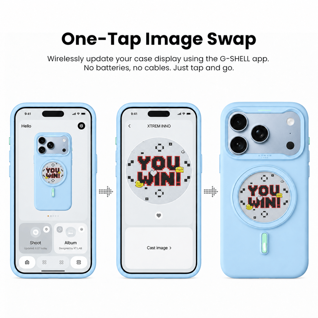 XTREM iPhone 18 Pro MagSafe Customisable Case (Mist Blue) - XTM-IP18P-MB Mobile Phone Cases