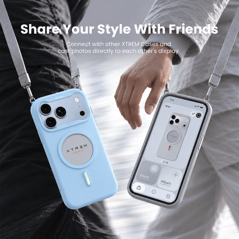 XTREM iPhone 18 Pro MagSafe Customisable Case (Mist Blue) - XTM-IP18P-MB Mobile Phone Cases