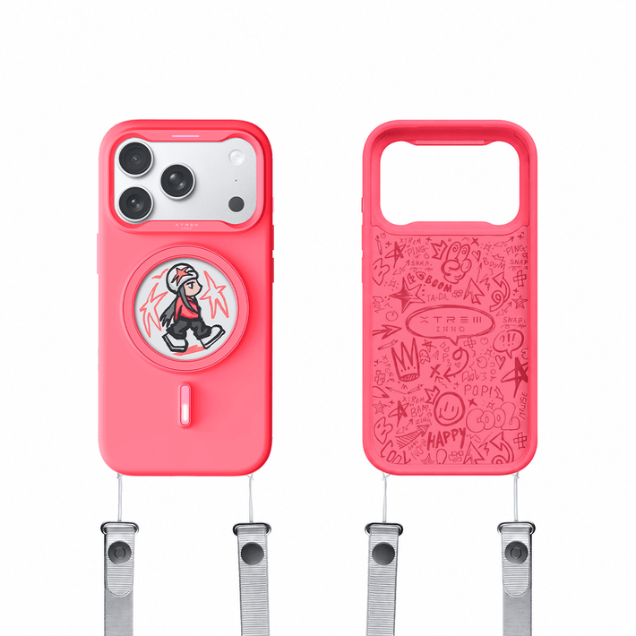 XTREM iPhone 18 Pro MagSafe Customisable Case (Berry Pink) - XTM-IP18P-BP Mobile Phone Cases