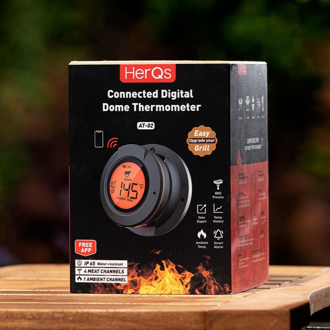 HerQs Dome - Smart Kettle BBQ Thermometer