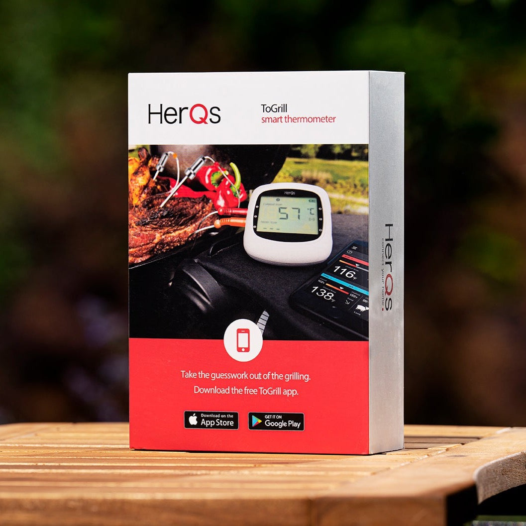 herQs EasyBBQ – Smart Bluetooth Meat Thermometer