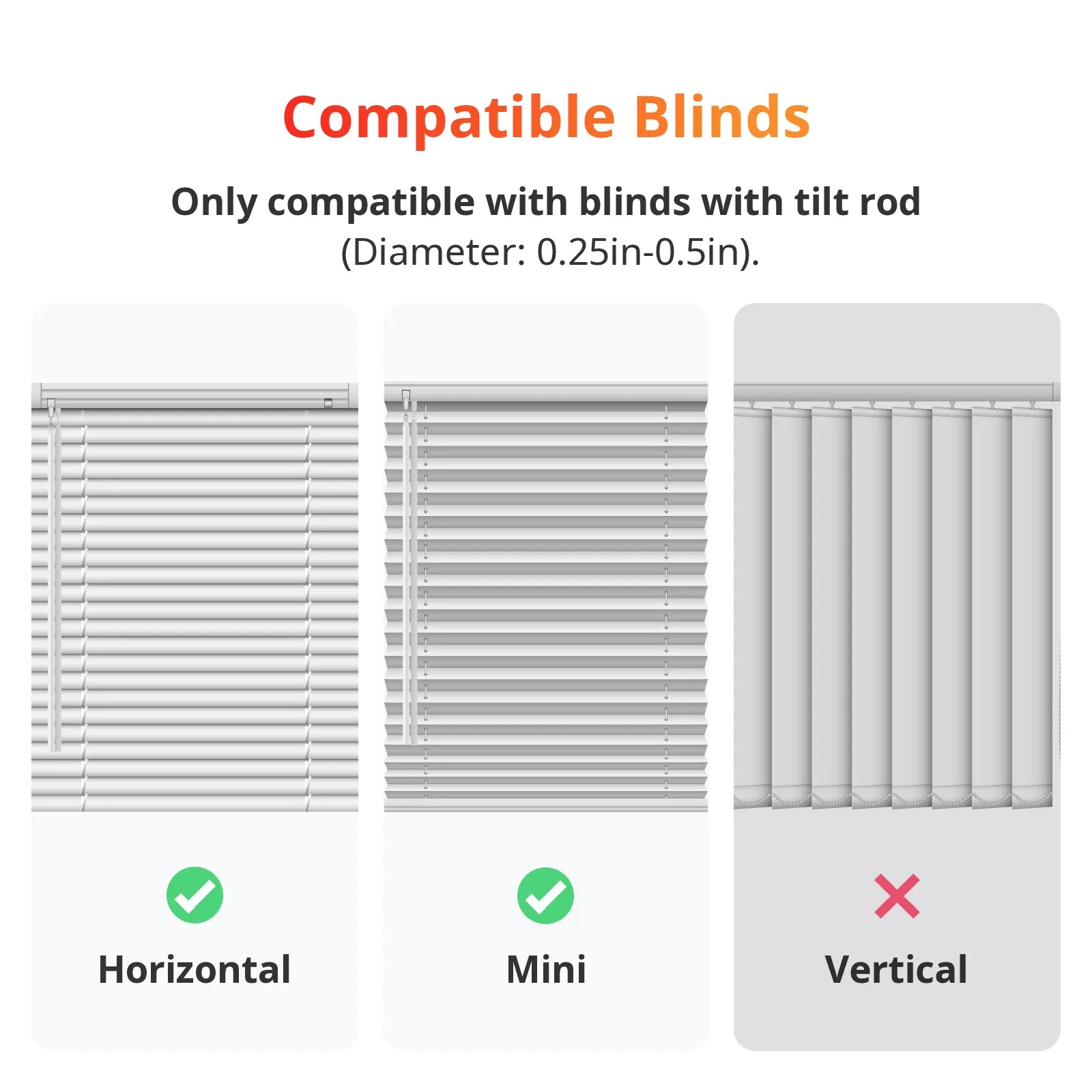 SwitchBot Blind Tilt - Smart Motorised Blind Control - W2701600 Home Automation Kits