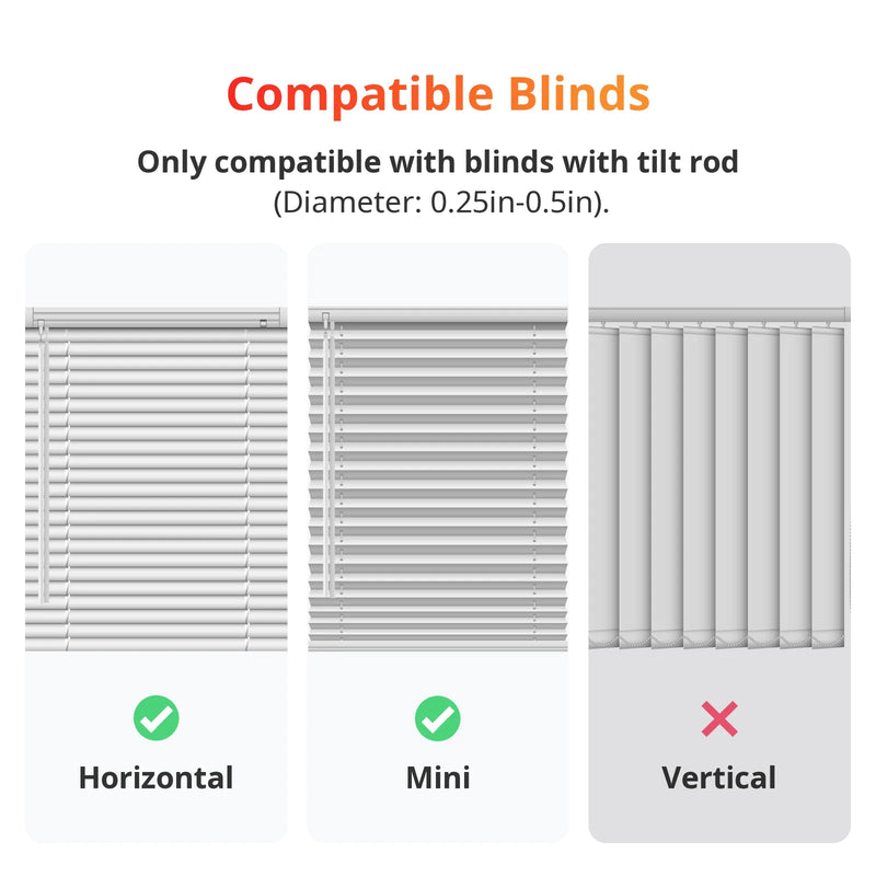SwitchBot Blind Tilt - Smart Motorised Blind Control - W2701600 Home Automation Kits