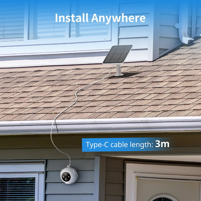 SwitchBot Solar Panel for Outdoor Spotlight Cam - W3303400 Solar Panels