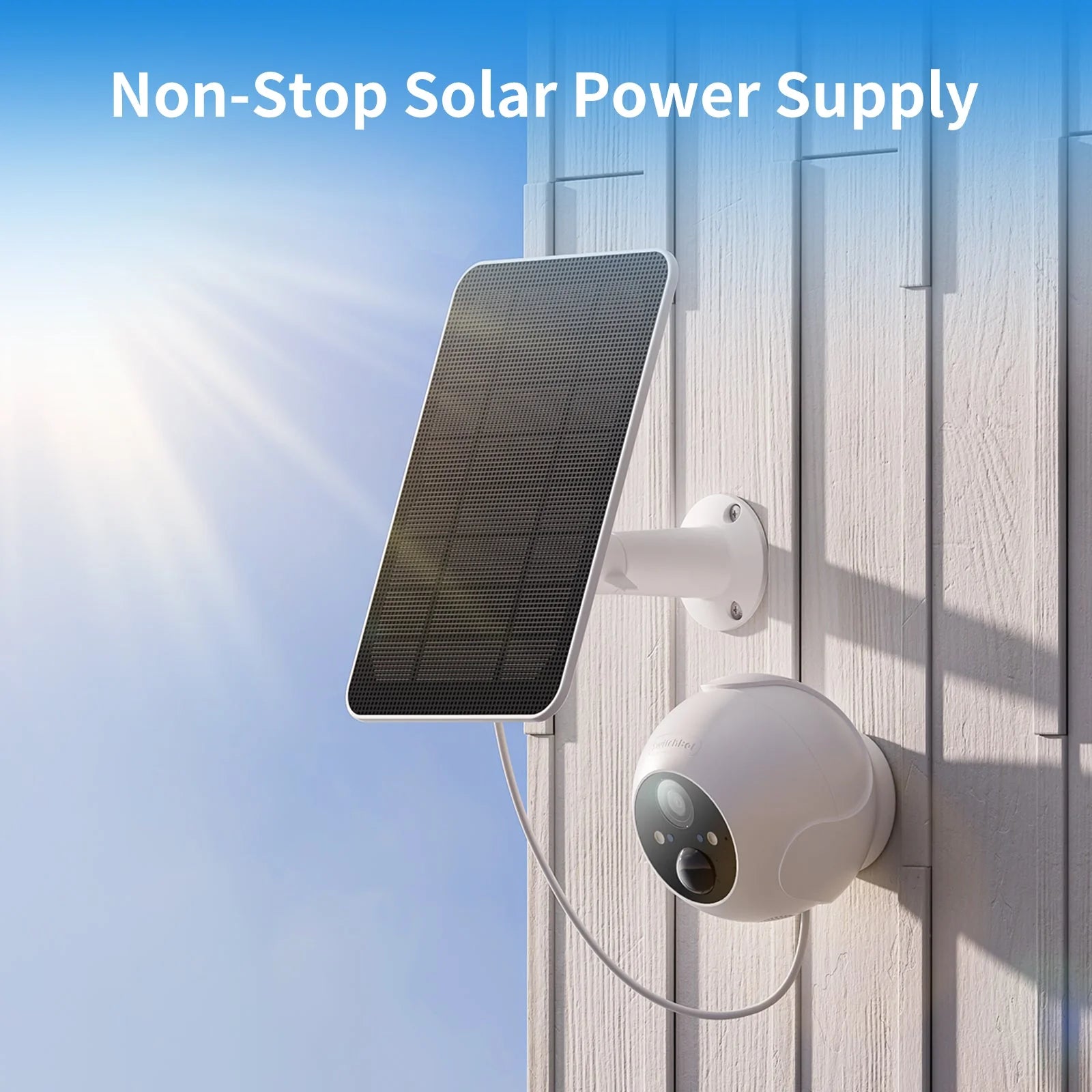 SwitchBot Solar Panel for Outdoor Spotlight Cam - W3303400 Solar Panels